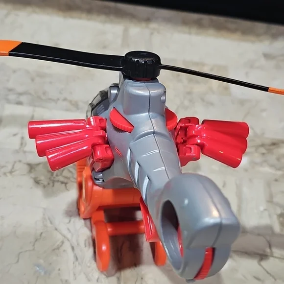 Fisher-Price Imaginext Sky Racers Hawk Copter Helicopter Mattel Toy - Picture 4 of 7